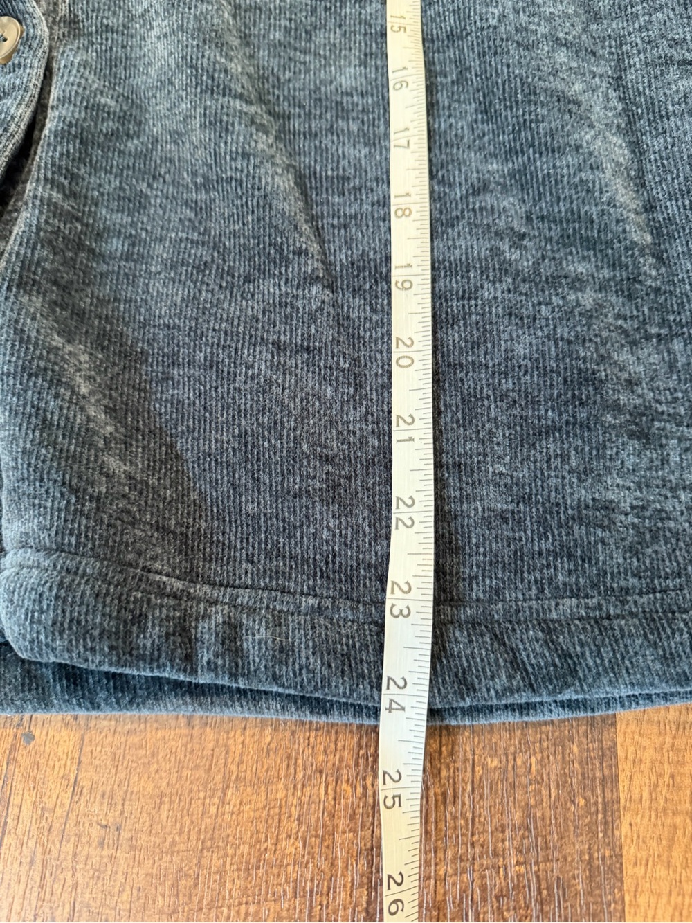 32 degrees heat Women's Plush Button-Front Jacket - slate blue - Picture 8 of 8